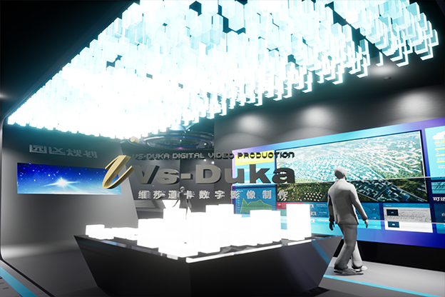 数字展厅、多屏联动与沉浸式空间展示 / Digital exhibition, multi-screen system and immersive spatial display