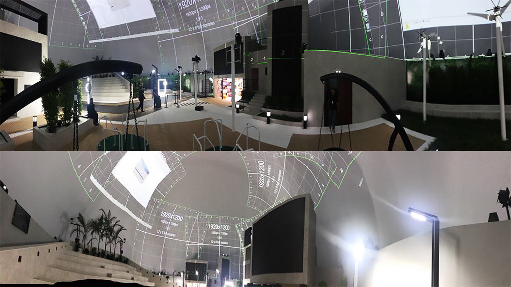 球幕影院主视觉 / Fulldome cinema hero visual